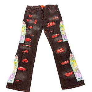 Who Decides War fusion denim size 40 jeans NWT